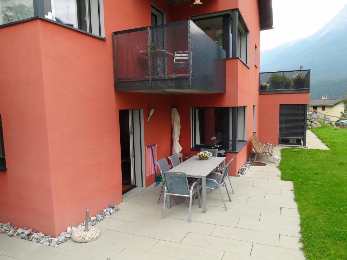 Apartmán Chasa Felix Scuol Exteriér fotografie
